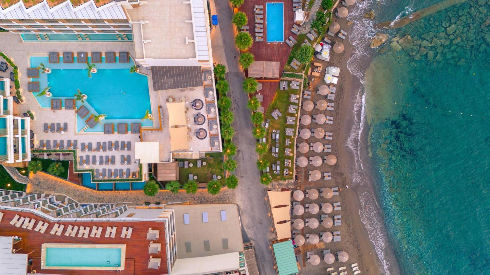 Akasha Beach Hotel & Spa Херсониссос Экстерьер фото